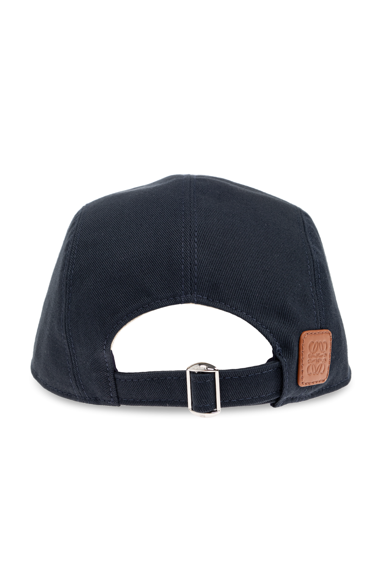 【関税&送料込】Loewe Dark Blue Cotton Baseball Cap LOEWE cap in canvas Blue - LOEWE